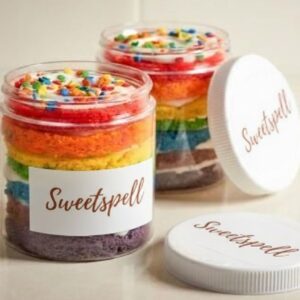 Rainbow Cake Jar (250 grams)